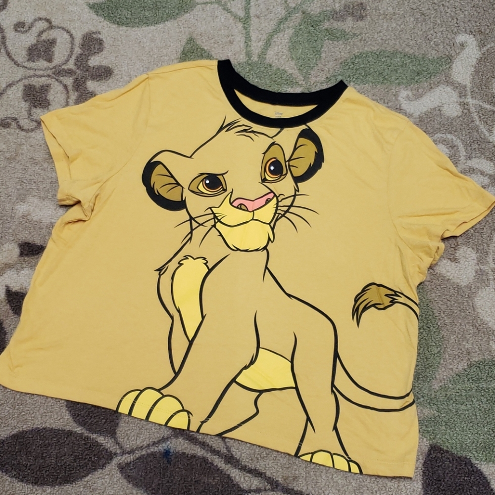 Juniors Simba Crop top